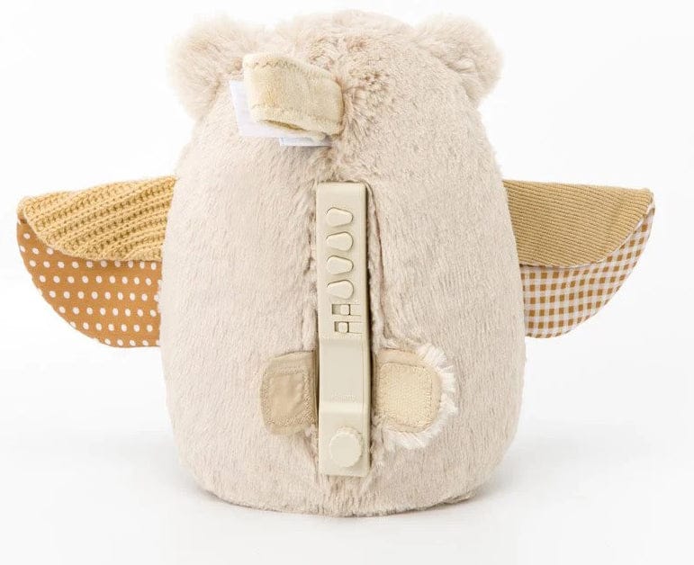 Cloud b Nighty Night Owl Smart Sensor White Noise Plush - 8524-0W8