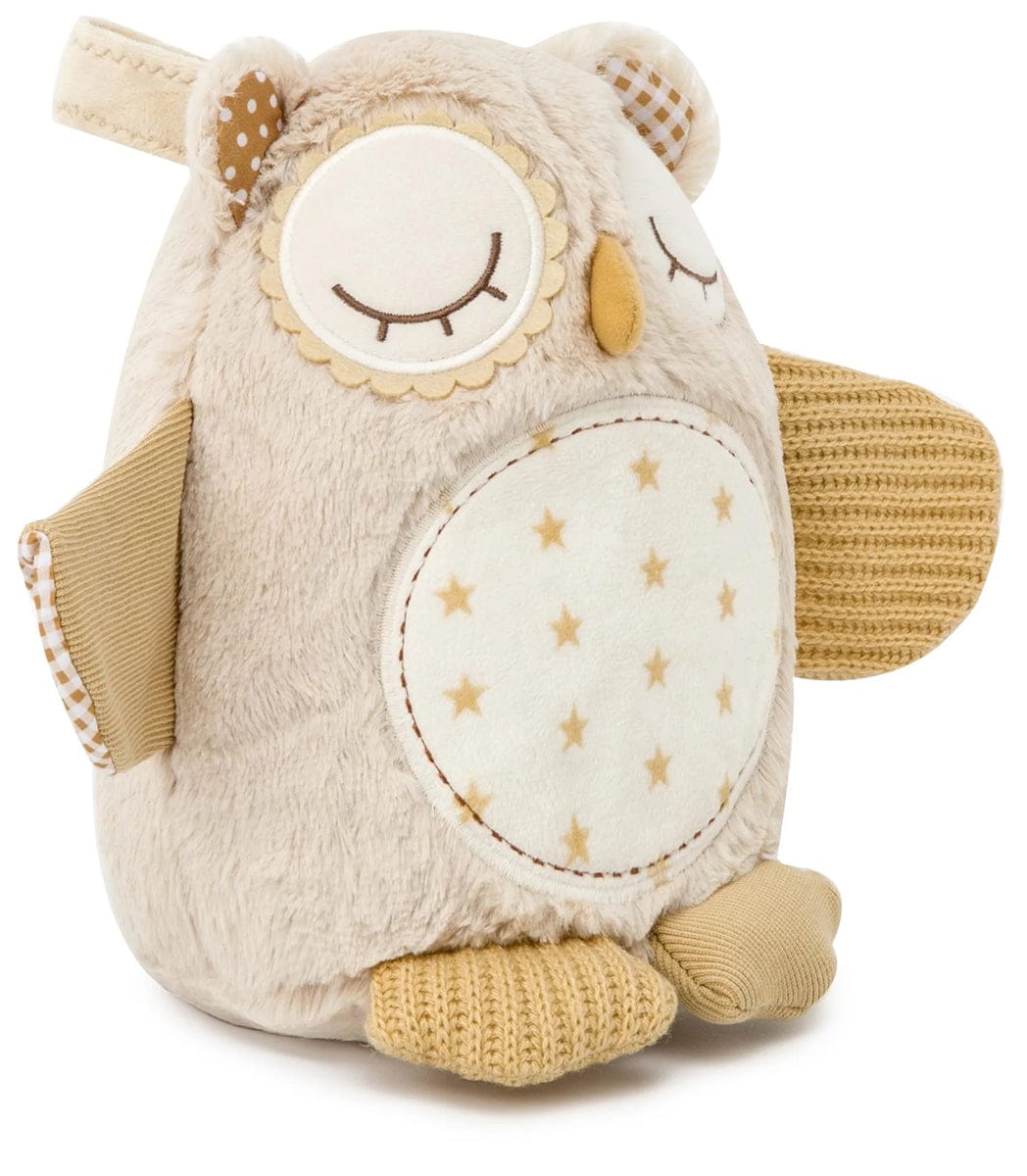 Cloud b Nighty Night Owl Smart Sensor White Noise Plush - 8524-0W8