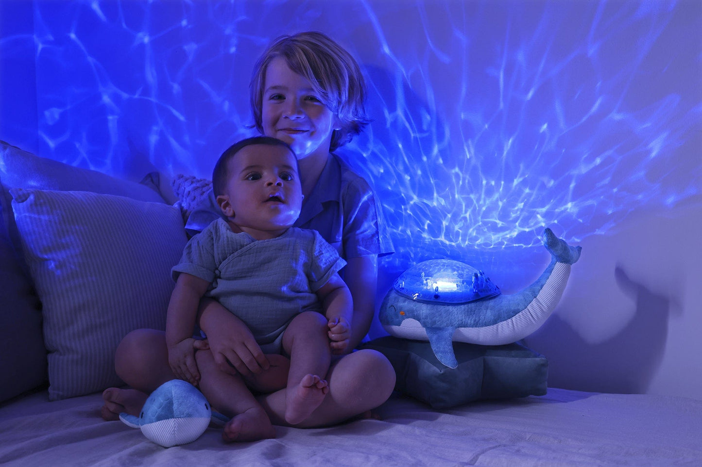 Cloud B Ocean Projector Nightlight Tranquil Whale - Blue - 9100-WB