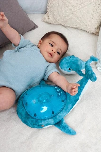 Cloud b Tranquil Whale Family - Blue - 7901-WB