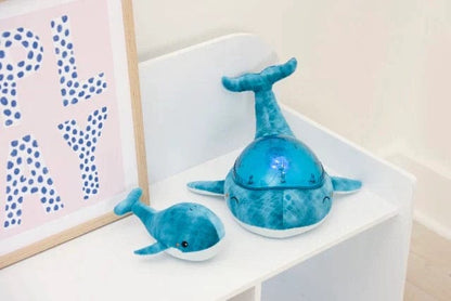 Cloud b Tranquil Whale Family - Blue - 7901-WB
