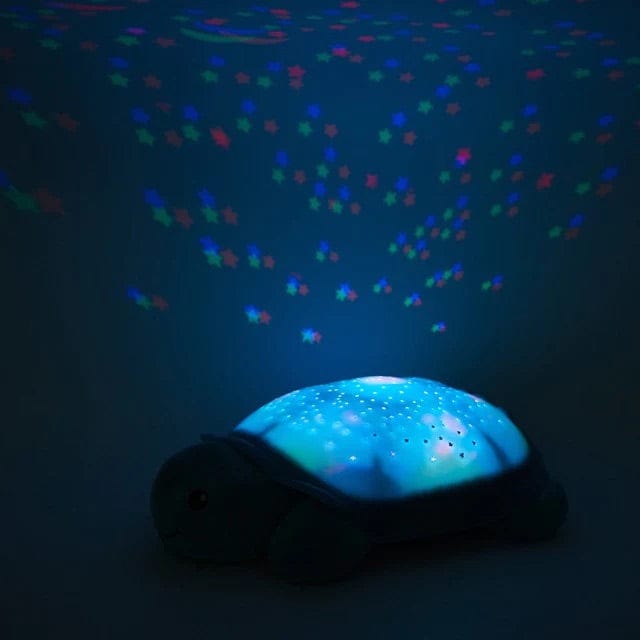 Cloud b Twinkling Twilight Turtle - Aqua - 7323-T2