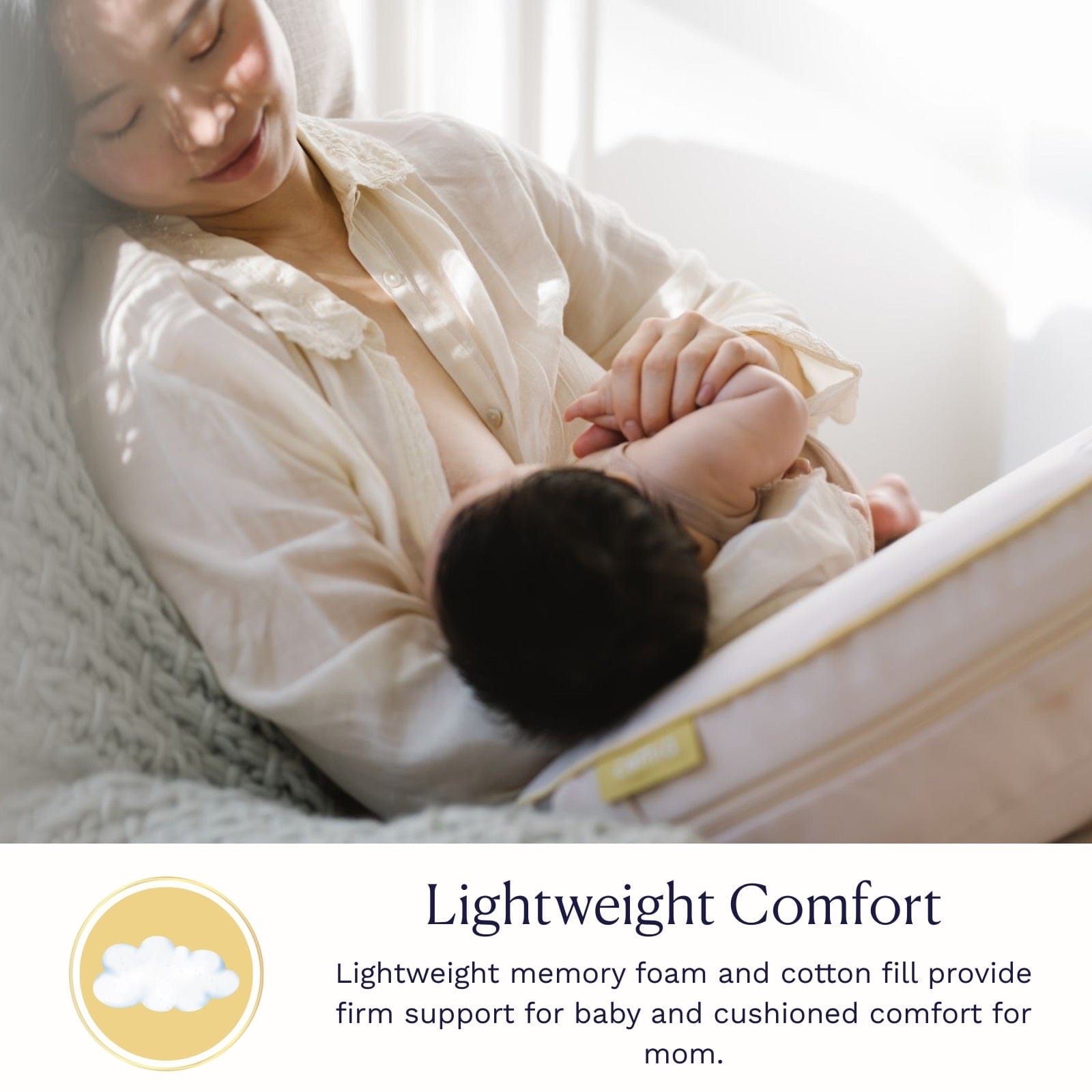 Comia Halo Smart Nursing Pillow - CL-25-1