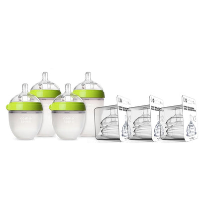 Comotomo Baby Bottle Bundle - Pink - BUNDLE1-P