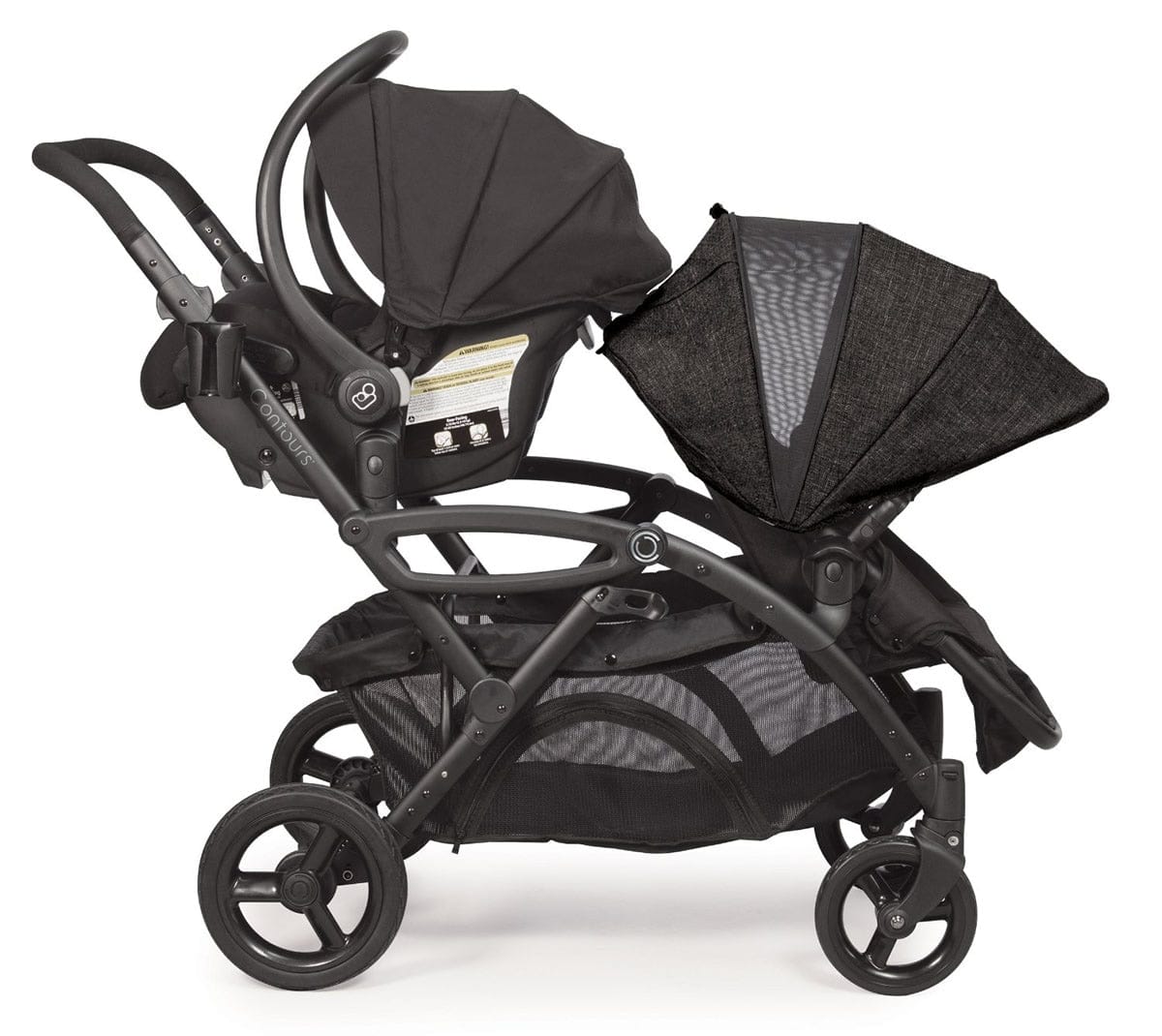 Contours 2016 Options Elite Double Stroller - Carbon - ZT018-CRB1