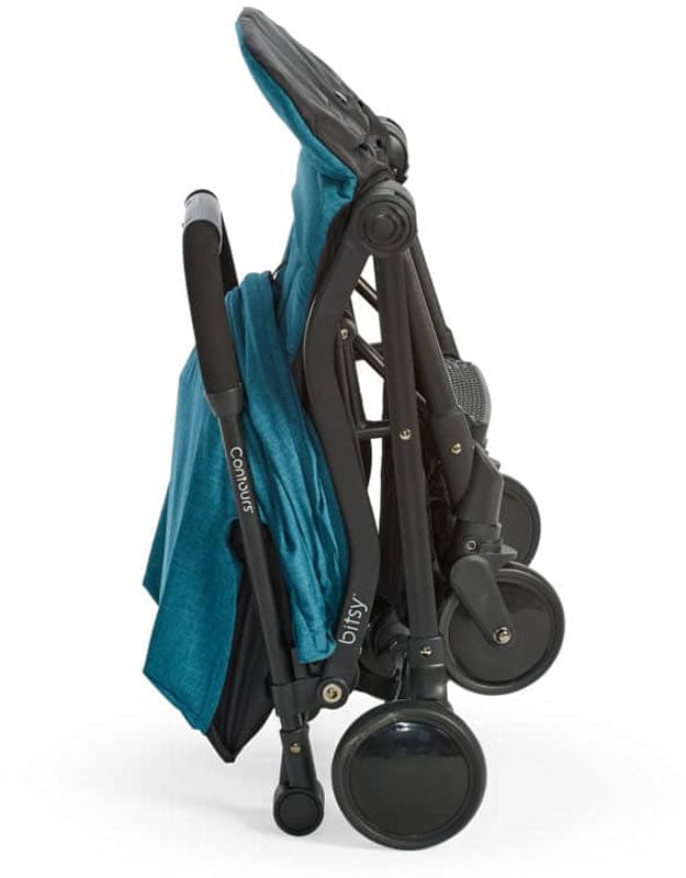 Contours Bitsy Compact Fold Stroller - Bermuda Teal - ZL034-BRM1