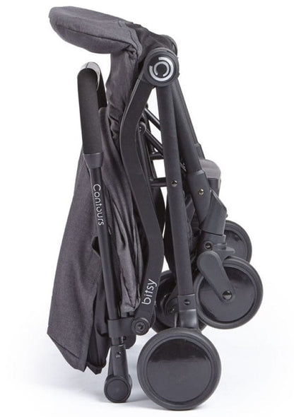 Contours Bitsy Compact Fold Stroller - Midnight - ZL034-MDN1