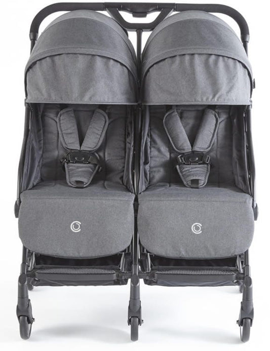 Contours Bitsy Double Stroller - Granite Gray - ZT021-GRN1