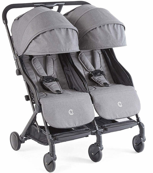 Contours Bitsy Double Stroller - Granite Gray - ZT021-GRN1