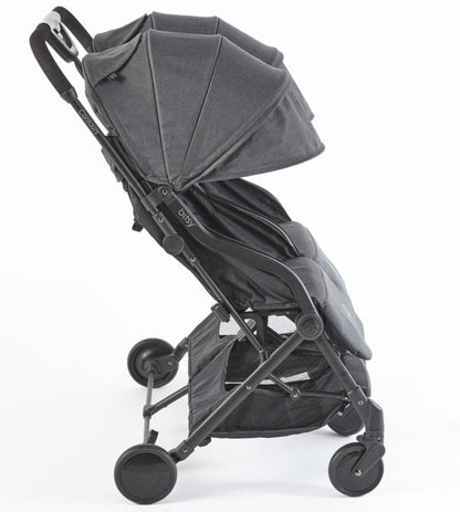 Contours Bitsy Double Stroller - Granite Gray