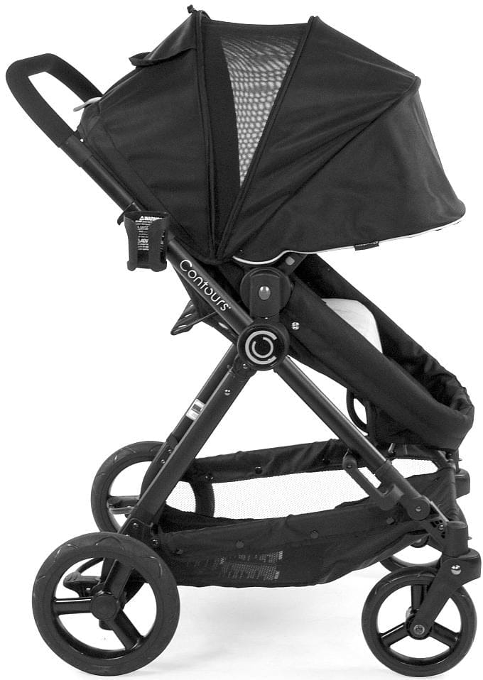 Contours Bliss 4-in-1 Convertible Stroller - Black