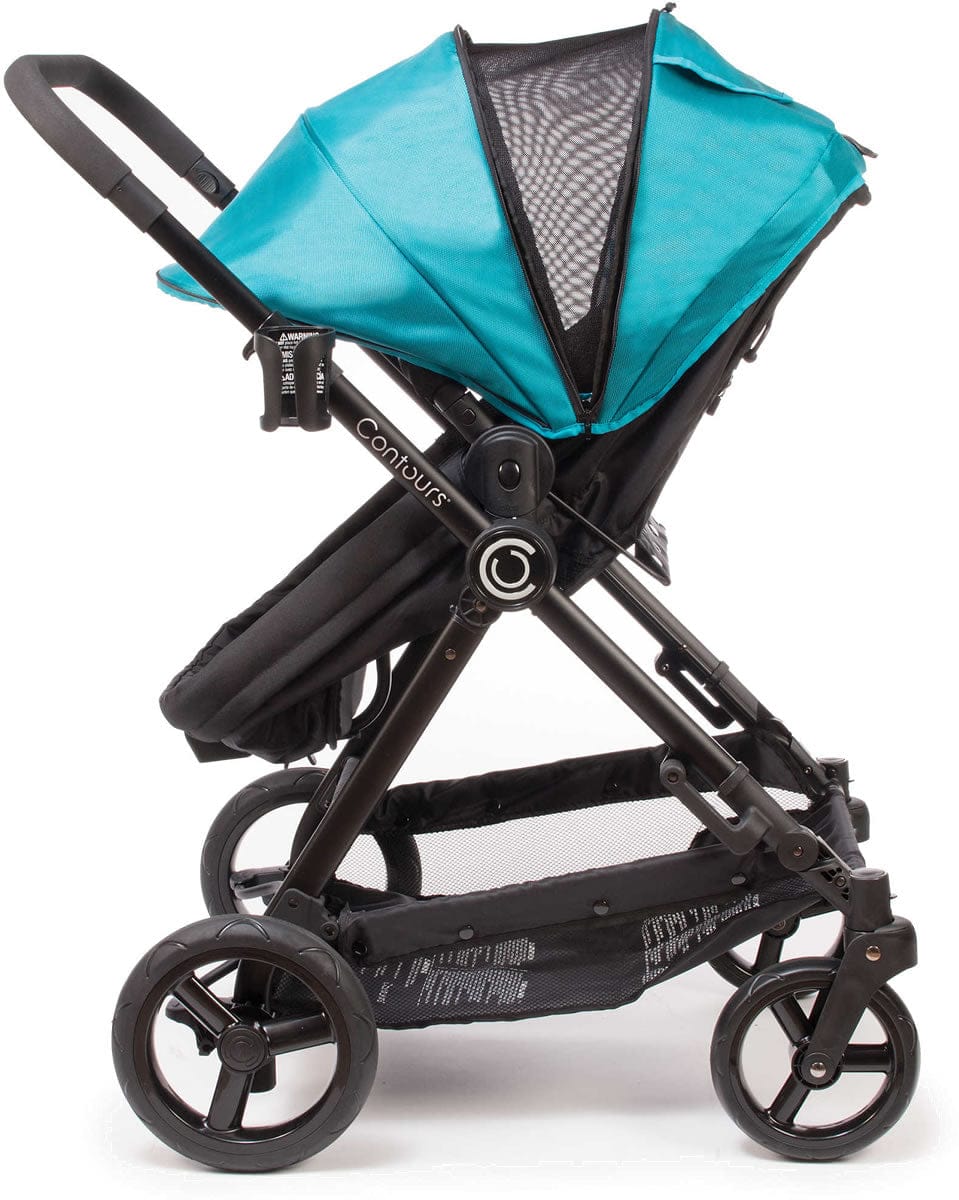 Contours Bliss 4-in-1 Convertible Stroller - Laguna Blue