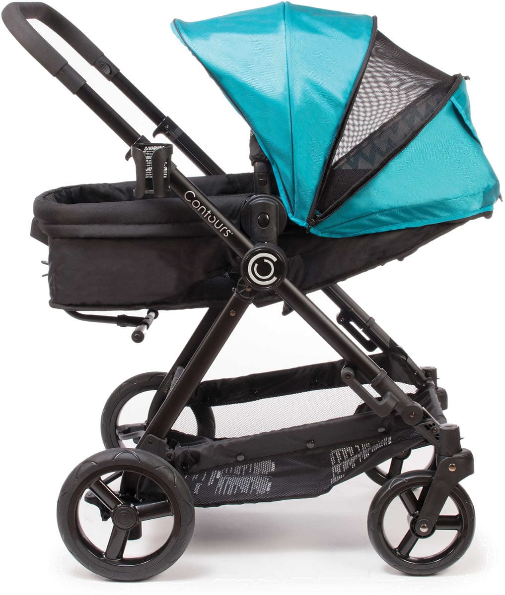 Contours Bliss 4-in-1 Convertible Stroller - Laguna Blue
