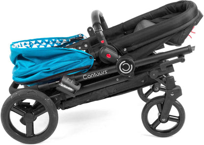 Contours Bliss 4-in-1 Convertible Stroller - Laguna Blue