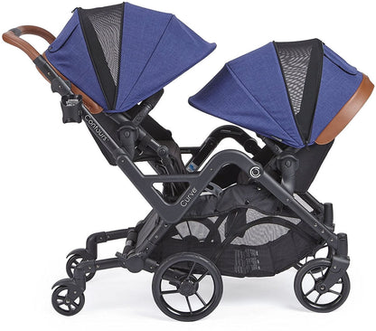 Contours Curve Double Stroller - Indigo Blue - ZT020-IND1
