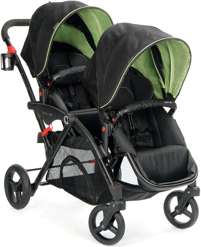 Contours Options Elite Tandem Stroller - Envy Green - ZT015-ENV1
