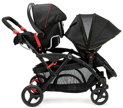 Contours Options Elite Tandem Stroller - Envy Green - ZT015-ENV1