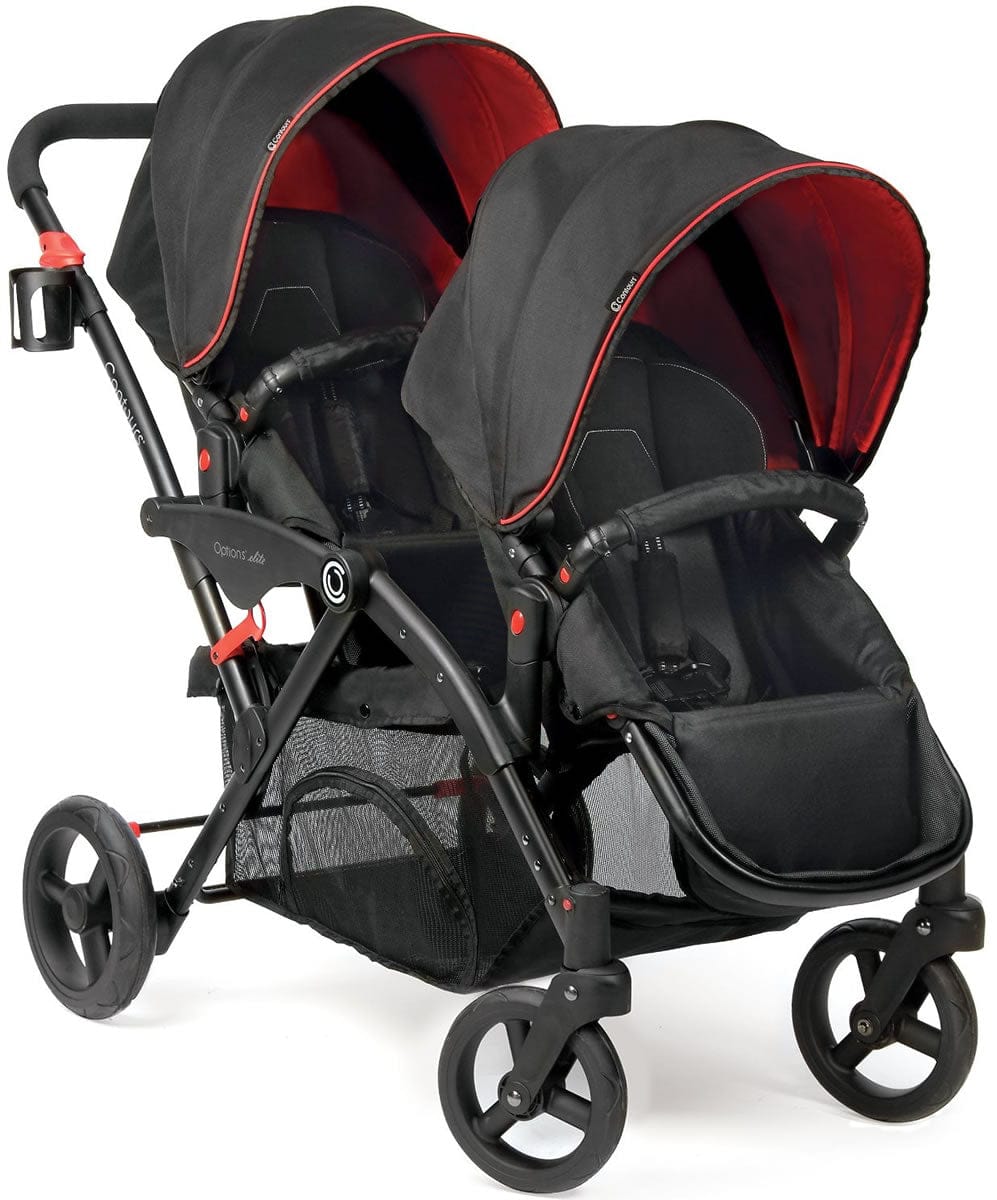 Contours Options Elite Tandem Stroller - Red Velvet - ZT015-RDV1