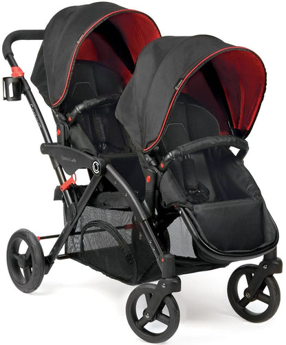 Contours Options Elite Tandem Stroller - Red Velvet - ZT015-RDV1