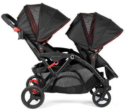 Contours Options Elite Tandem Stroller - Red Velvet - ZT015-RDV1