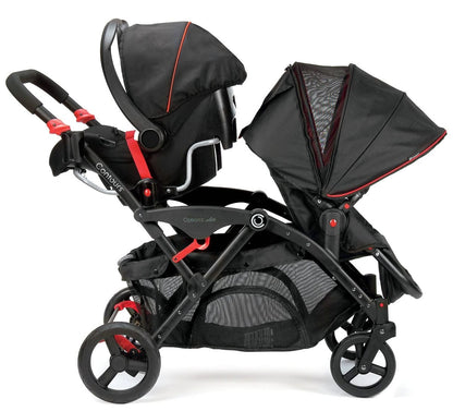 Contours Options Elite Tandem Stroller - Red Velvet - ZT015-RDV1