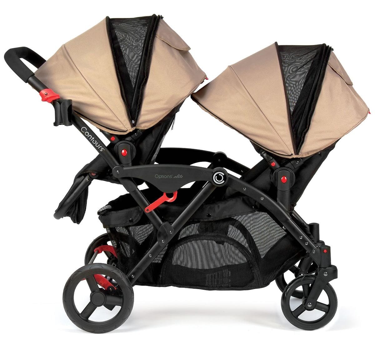 Contours Options Elite Tandem Stroller - Sand - ZT015-SND1