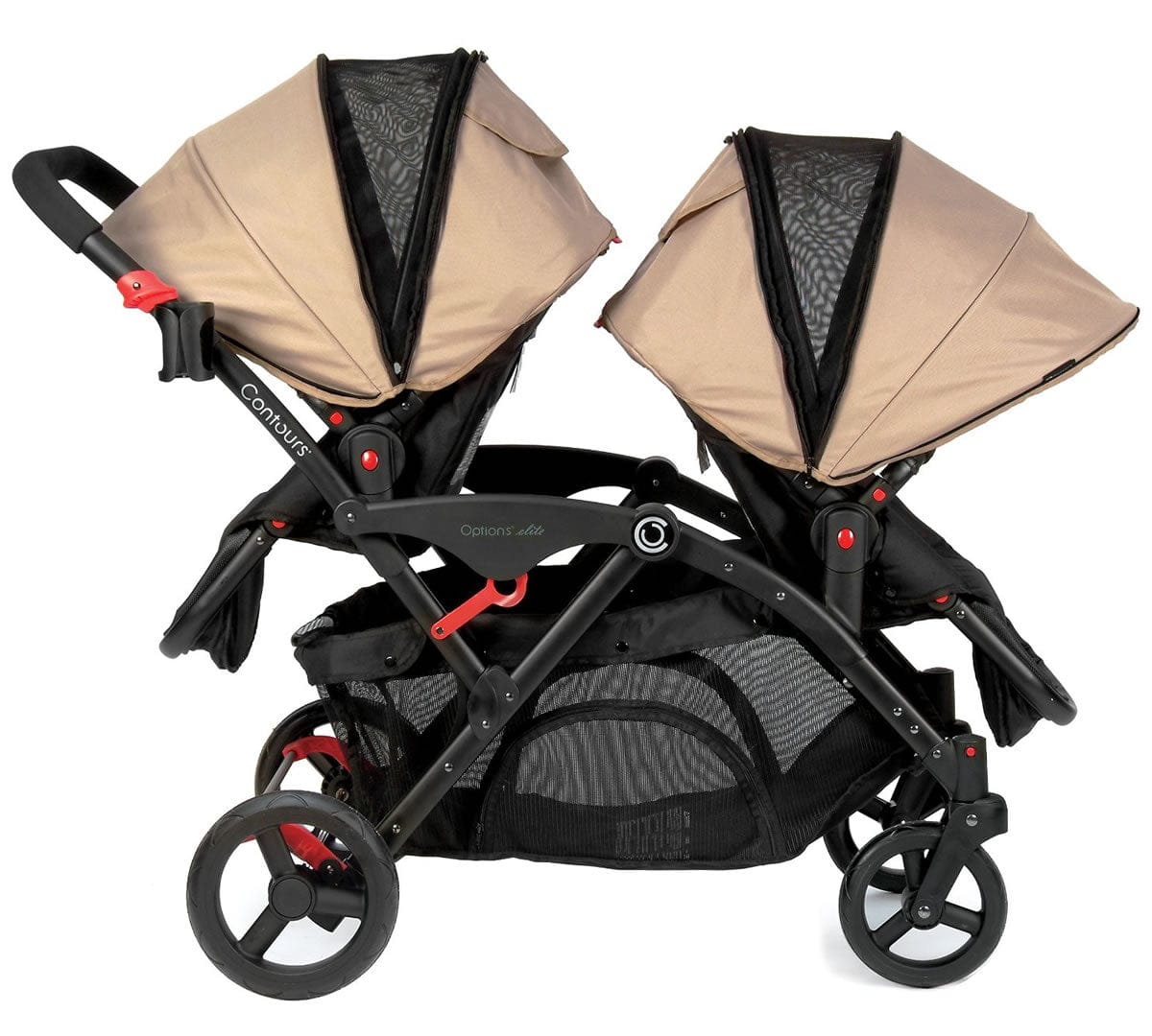 Contours Options Elite Tandem Stroller - Sand - ZT015-SND1