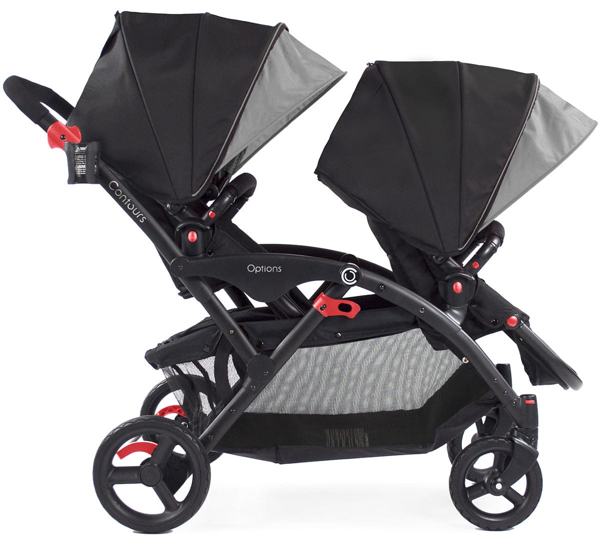 Contours Options Tandem Stroller - Shadow
