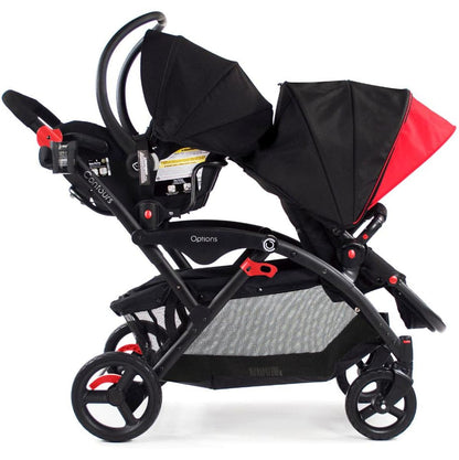 Contours Options Tandem Stroller - Shadow