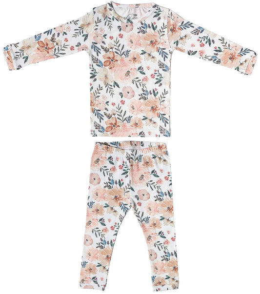 Copper Pearl 2 Piece Long Sleeve Pajamas - Autumn, 12M - X00316B4AV