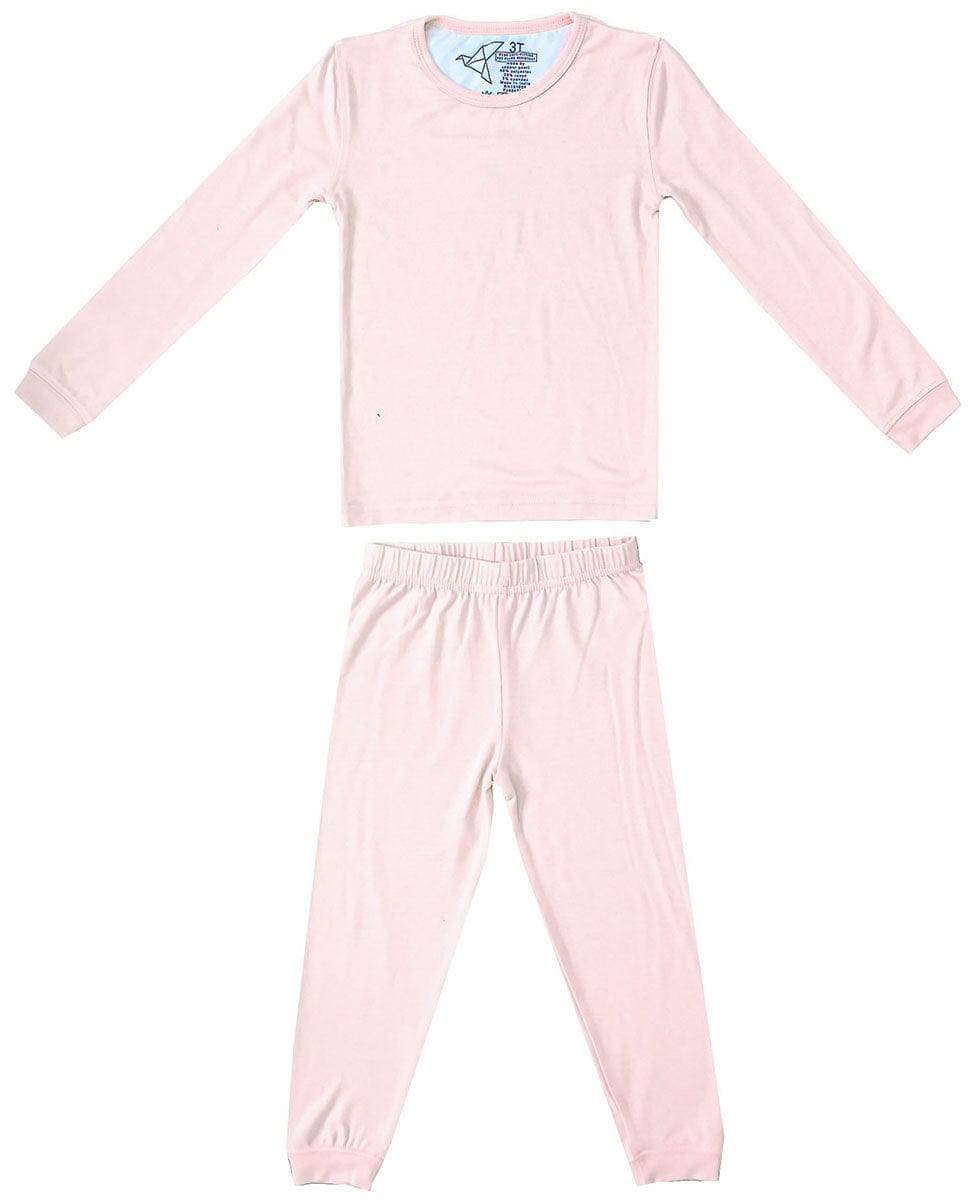Copper Pearl 2 Piece Long Sleeve Pajamas - Blush, 12M - X003FMFSWB