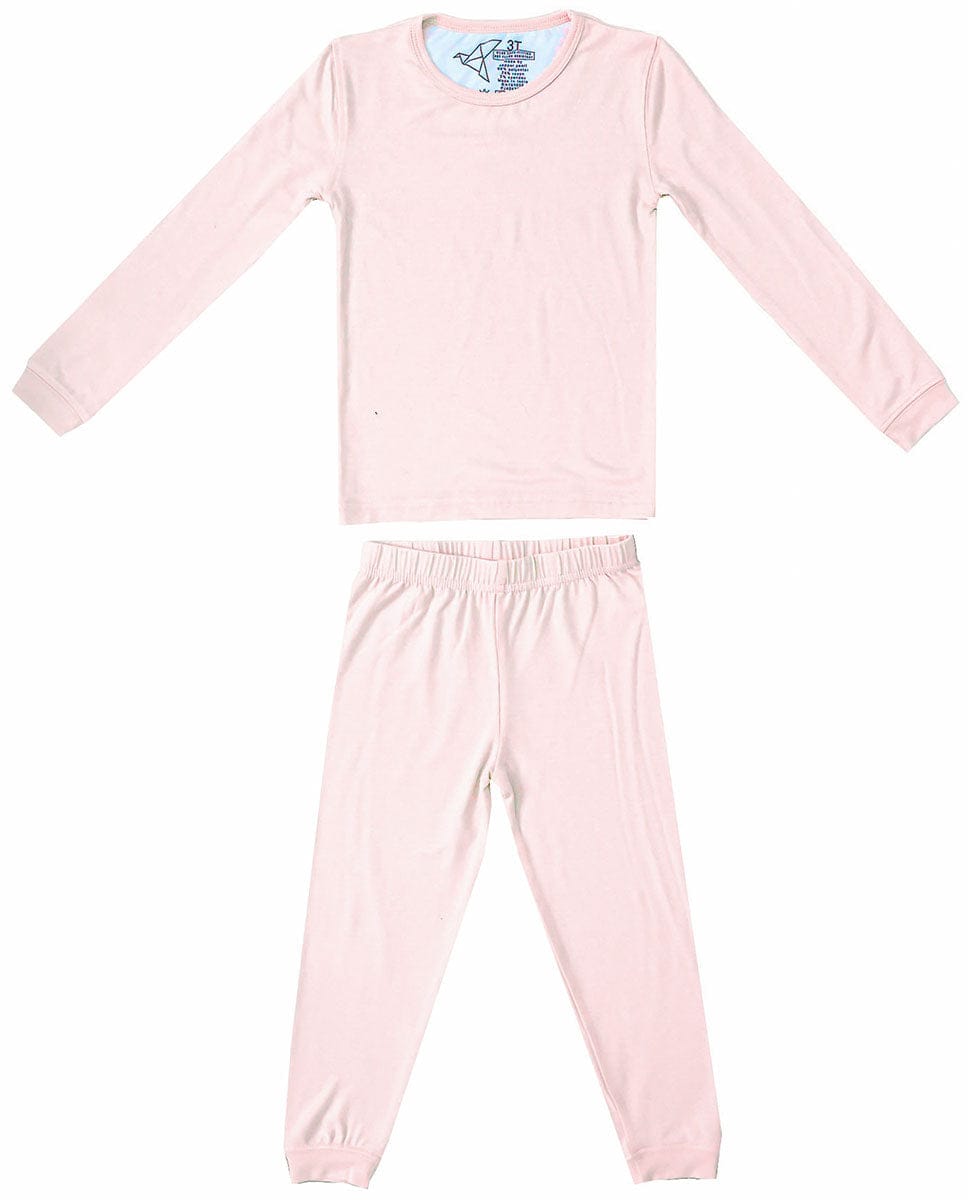 Copper Pearl 2 Piece Long Sleeve Pajamas - Blush, 18M - X003FM76IF