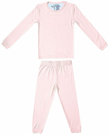 Copper Pearl 2 Piece Long Sleeve Pajamas - Blush, 18M - X003FM76IF