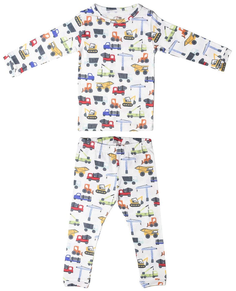 Copper Pearl 2 Piece Long Sleeve Pajamas - Diesel, 12M - X00316B49R
