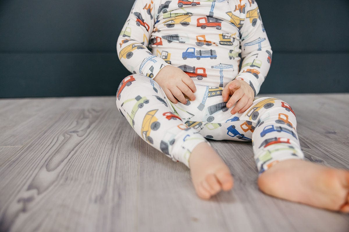 Copper Pearl 2 Piece Long Sleeve Pajamas - Diesel, 18M - X00316B39D