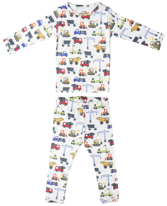 Copper Pearl 2 Piece Long Sleeve Pajamas - Diesel, 18M - X00316B39D