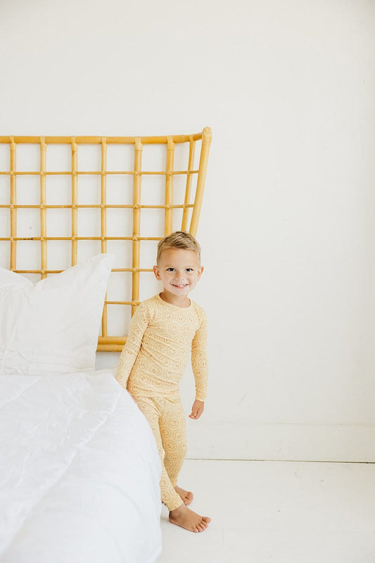 Copper Pearl 2 Piece Long Sleeve Pajamas - Vance, 18M - X00391Z2C9