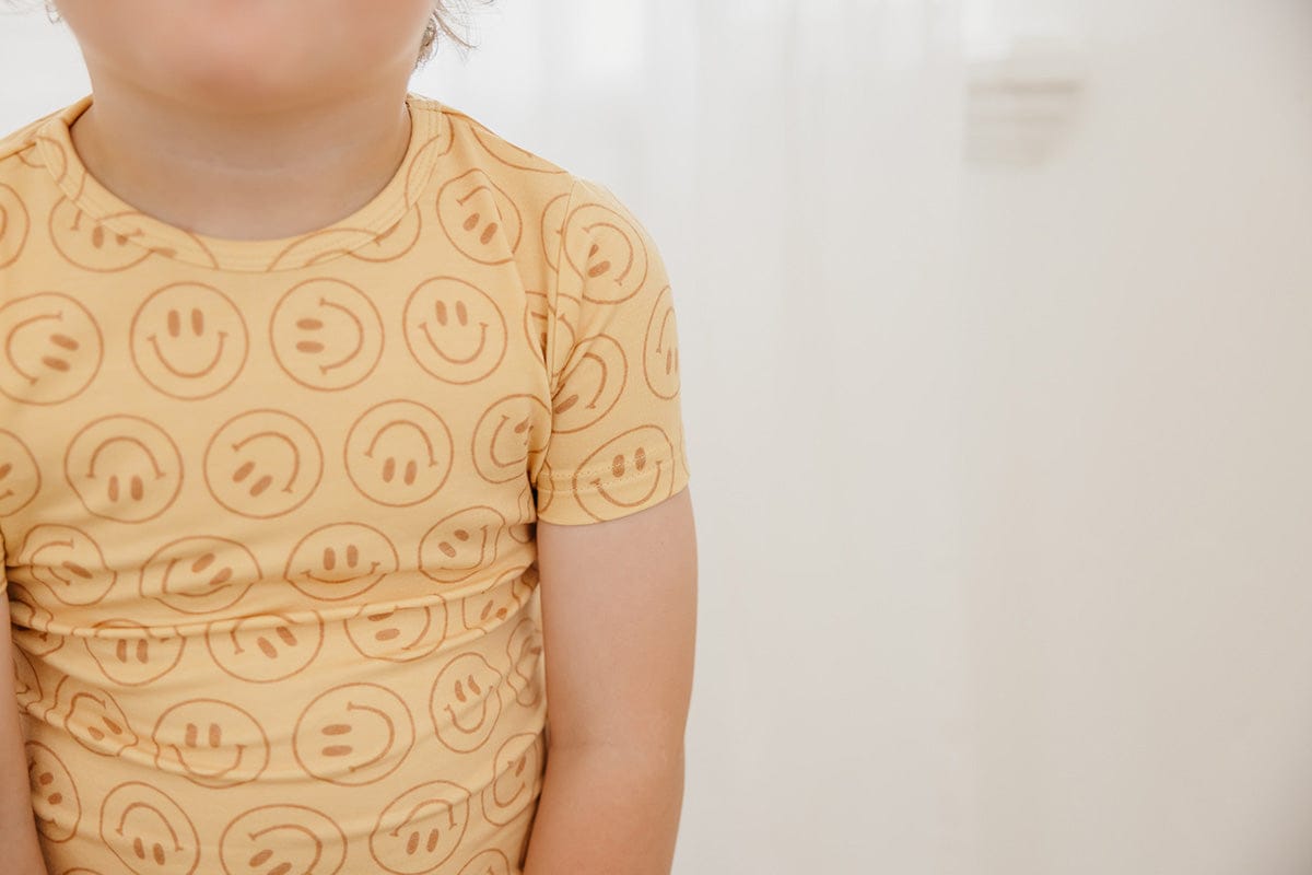 Copper Pearl 2 Piece Short Sleeve Pajamas - Vance, 12M - X00391Z2E7