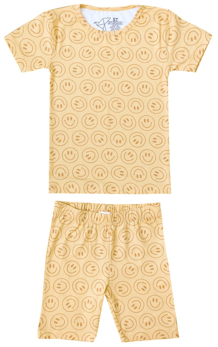 Copper Pearl 2 Piece Short Sleeve Pajamas - Vance, 18M - X00391T3OR