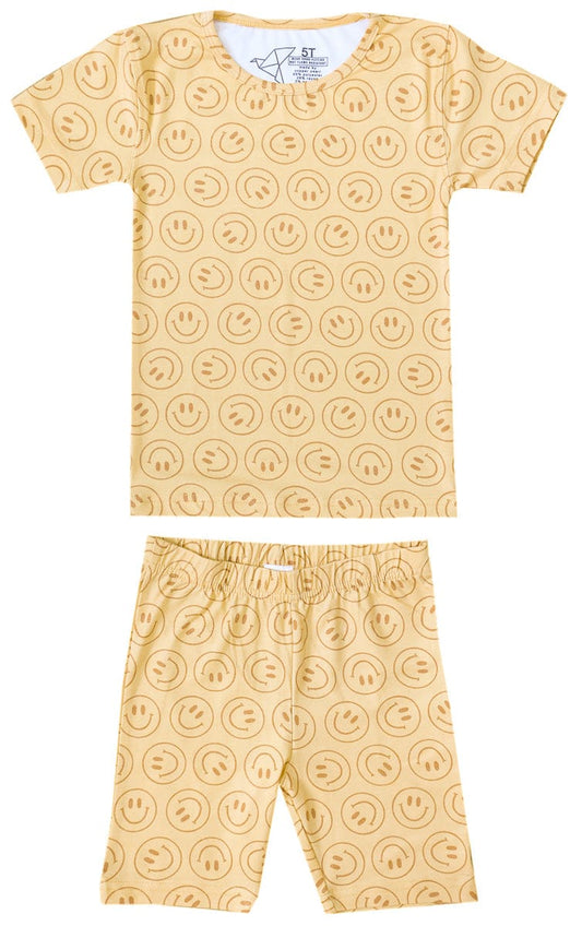 Copper Pearl 2 Piece Short Sleeve Pajamas - Vance, 18M - X00391T3OR