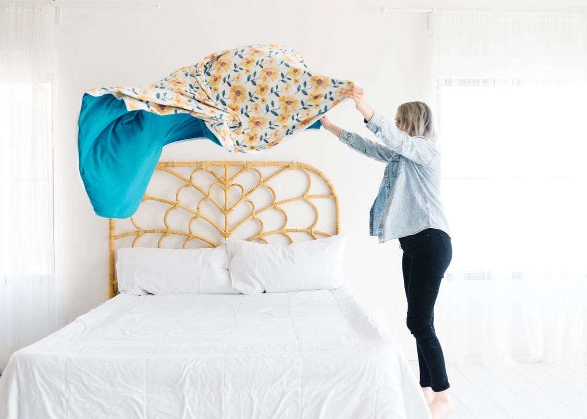 Copper Pearl 3-Layer Jumbo Quilt - Sunnie - X002BFF3IH