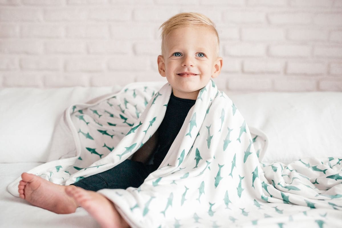 Copper Pearl 3-Layer Stretchy Quilt - Pacific