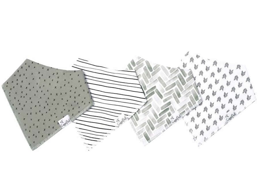 Copper Pearl Baby Bandana Bibs, 4 Pack - Alta - X001O4AOY9