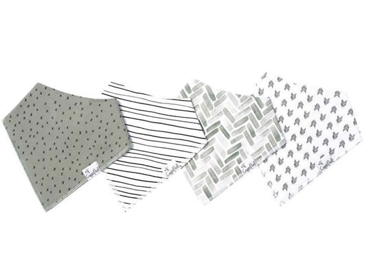 Copper Pearl Baby Bandana Bibs, 4 Pack - Alta