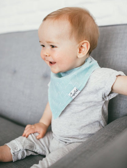 Copper Pearl Baby Bandana Bibs, 4 Pack - Archer - X00144SZQ3