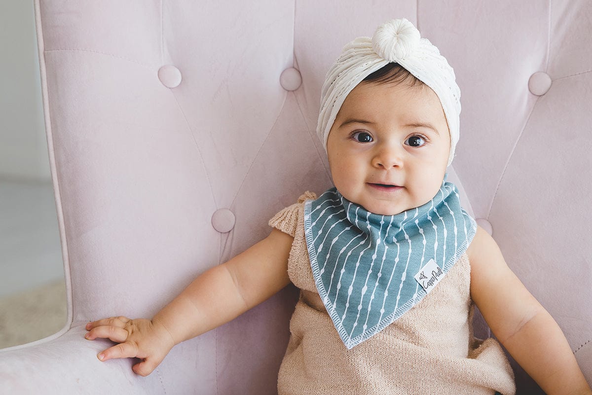 Copper Pearl Baby Bandana Bibs, 4 Pack - Autumn - X0023930K9