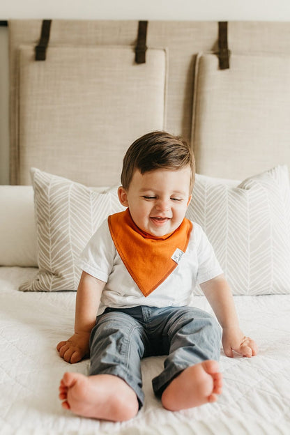 Copper Pearl Baby Bandana Bibs, 4 Pack - Blaze - X002ML5KQP