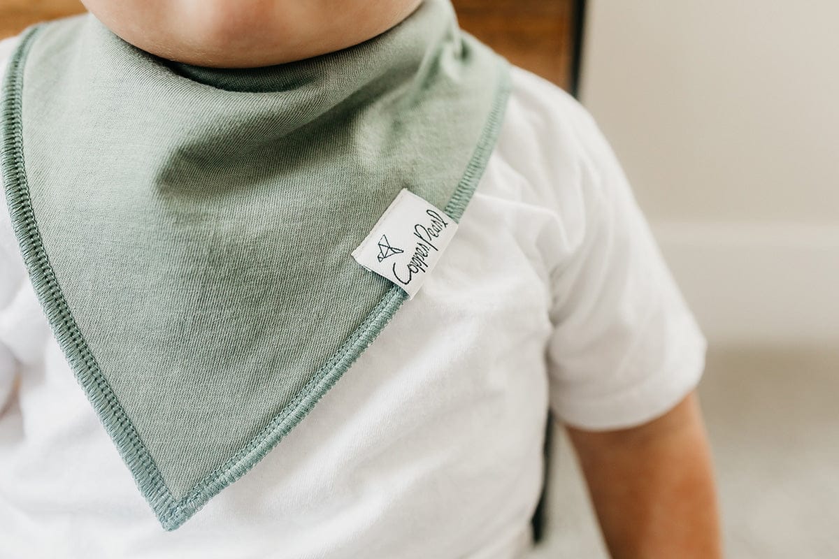 Copper Pearl Baby Bandana Bibs, 4 Pack - Blaze - X002ML5KQP