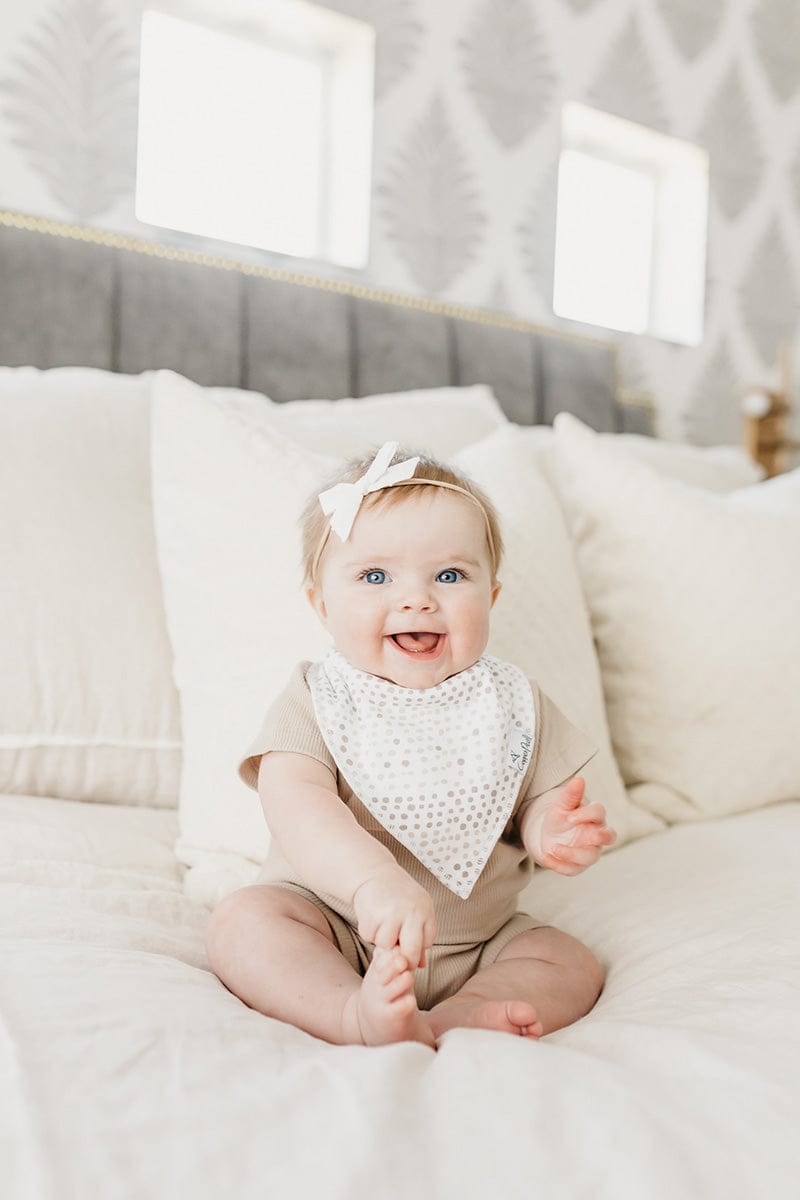 Copper Pearl Baby Bandana Bibs, 4 Pack - Bliss - X002VC9V65