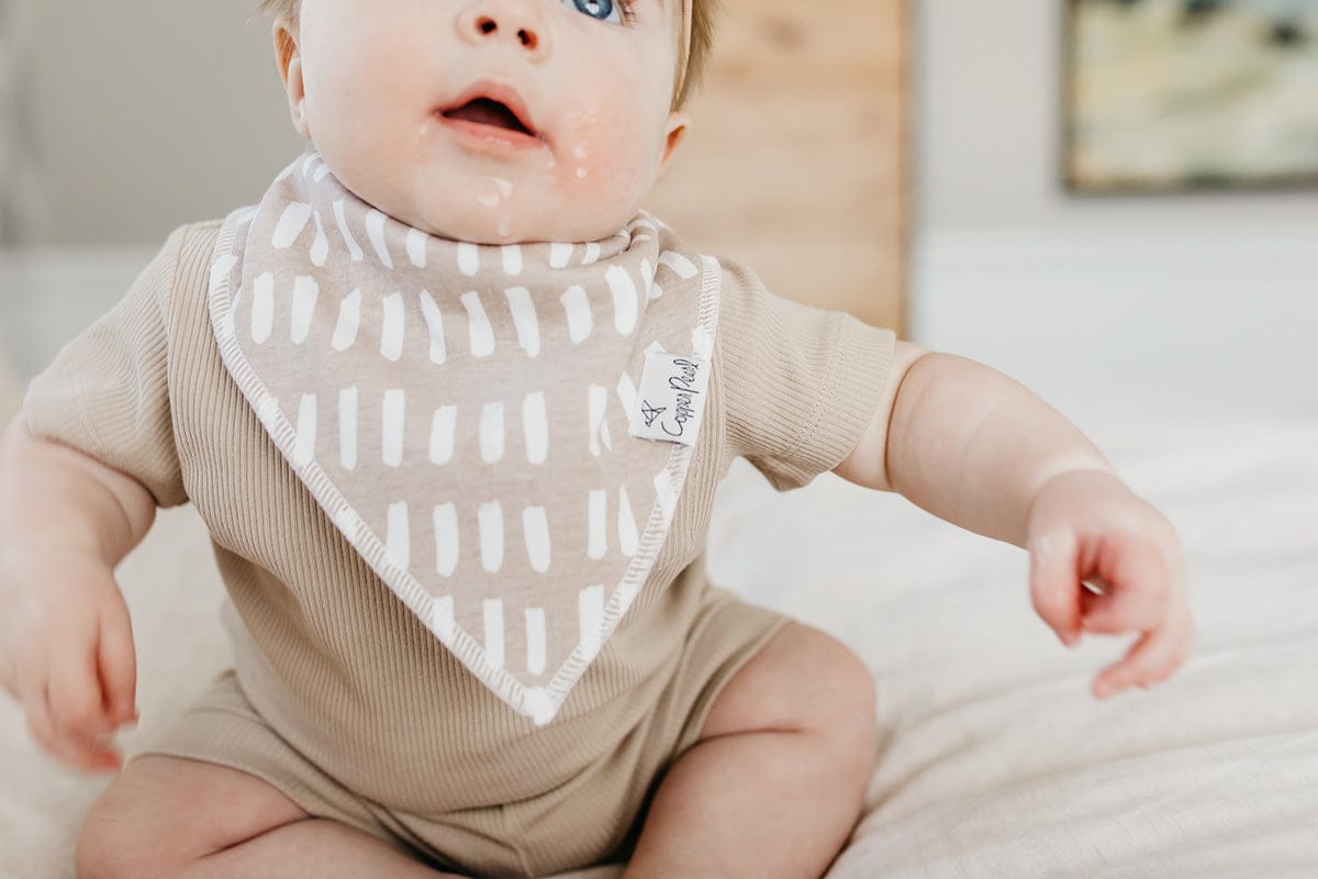 Copper Pearl Baby Bandana Bibs, 4 Pack - Bliss - X002VC9V65